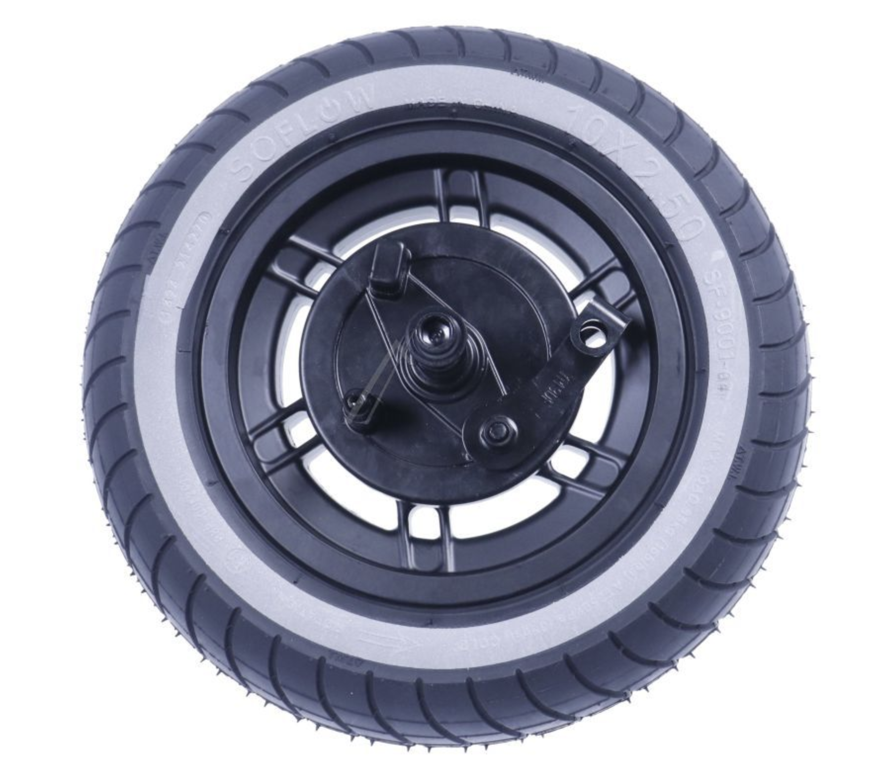Soflow SO2 AirMax Vorderrad komplett 80046091 für E Scooter tubeless Reifen mit Felge Ersatzteil